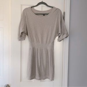 Women’s EXPRESS mini shimmer sweater dress